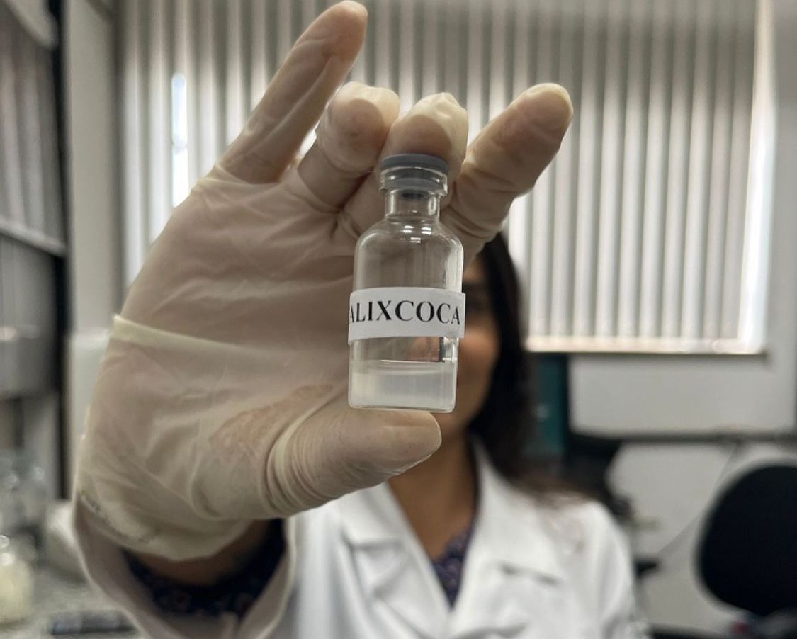 Calixcoca, vacina da UFMG contra a dependência de cocaína e crack