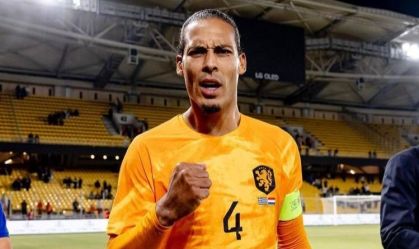 Van Dijk foi destaque nas Eliminatórias da Eurocopa