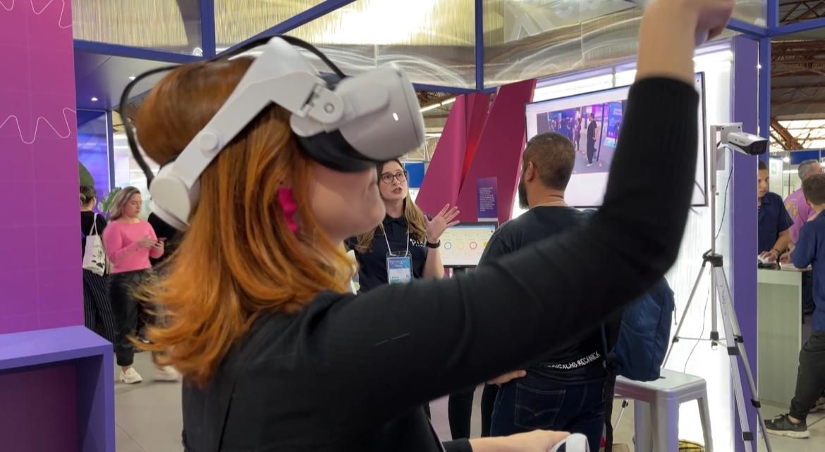 Uso da realidade virtual torna treinamentos imersivos / Taísa Medeiros/CNN