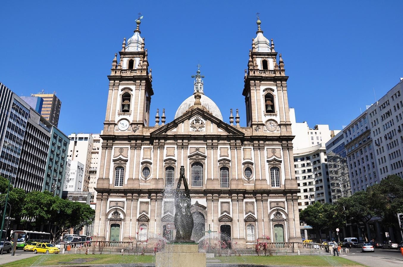 Igreja da Candelária, no Rio, é patrimônio histórico / Divulgação