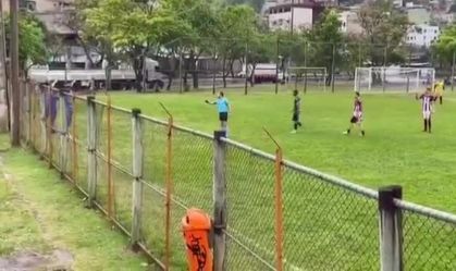 Técnico agride árbitro em Minas Gerais