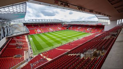 Anfield, casa do Liverpool