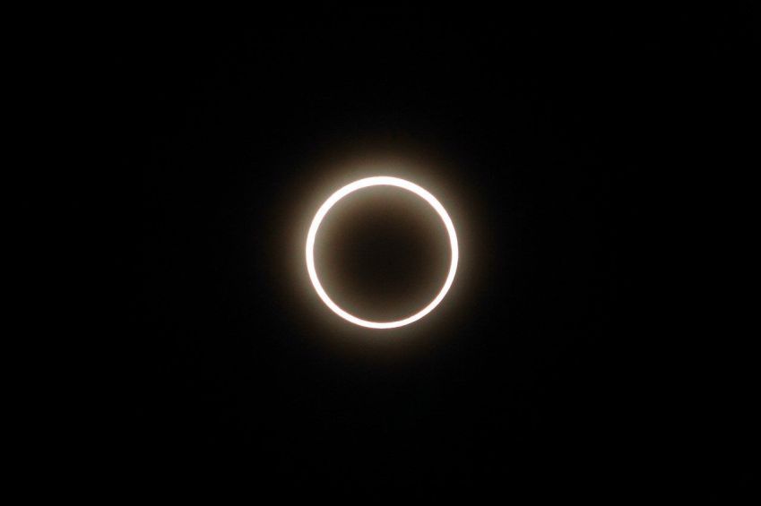 Eclipse anular do Sol / Foto: Bairi/Pixabay