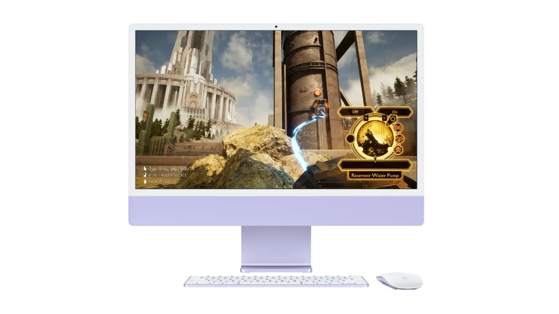Novo M3 iMac da Apple na cor roxa / Divulgação/Apple