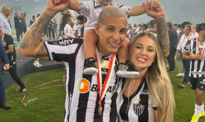 Atlético-MG se manifesta após esposa de Arana relatar “minutos de terror” em clássico
