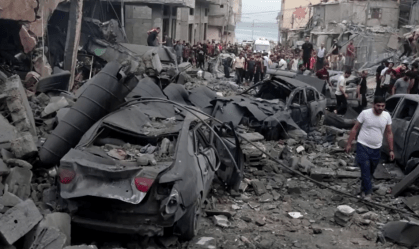 Israel cita túneis do Hamas ao falar sobre destruição em campo de refugiados e desabamento de prédios