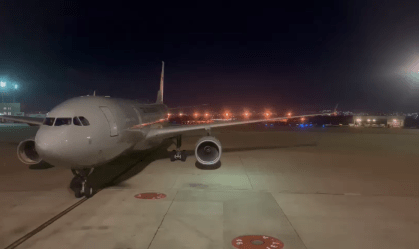 aviao fab oitavo pouso