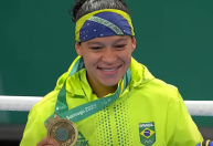 Pan de Santiago: Bia Ferreira conquista medalha de ouro no boxe