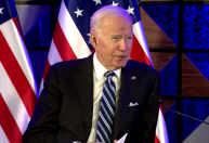 Ao lado de Netanyahu, Biden diz que explosão em hospital de Gaza foi causada “pelo outro time”, não Israel