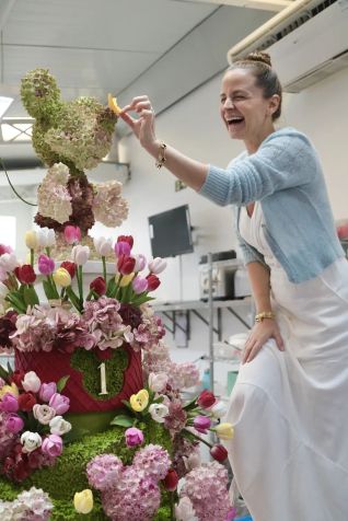 Bolo de aniversário de Maria Flor custou quase R$60 mil / Divulgação/Mariana Junqueira