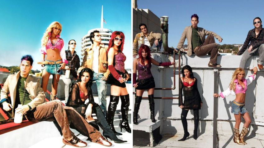 Botas de cano alto também eram usadas pelo "RBD"/ Reprodução/Equipe RBD/Instagram