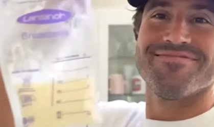 Brody Jenner prepara café com leite materno de sua noiva: "Delicioso"