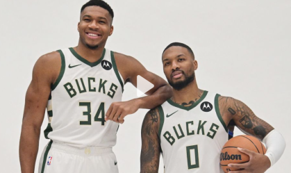 NBA: Giannis Antetokounmpo e Damian Lillard desfalcam Bucks contra Chicago Bulls