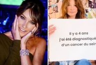 Carla Bruni, ex 1ª dama da França, revela diagnóstico de câncer de mama