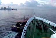 China e Filipinas acusam-se por colisões no disputado Mar da China Meridional