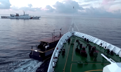 China e Filipinas acusam-se por colisões no disputado Mar da China Meridional