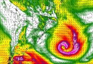 Alerta: grande ciclone se formará e provocará impactos no Brasil