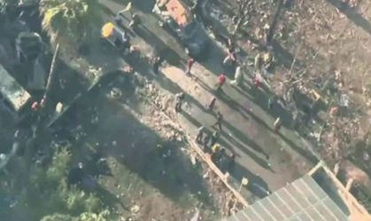 Vídeo divulgado pelas Forças de Defesa de Israel mostra o Hospital Batista Al-Ahli, em Gaza, um dia após explosão