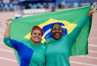 Brasil fatura ouro e prata no lançamento de disco no Pan de Santiago