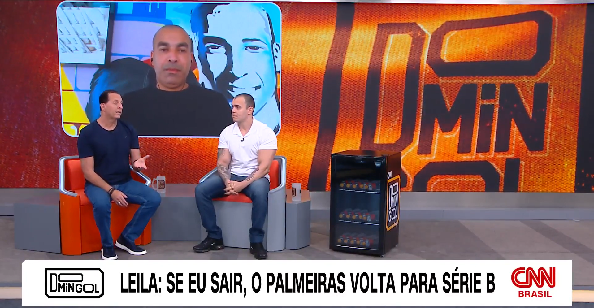 Domingol com Benja debateu a polêmica entrevista coletiva de Leila Pereira