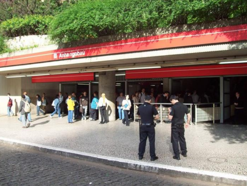 estacao anhangabau do metro
