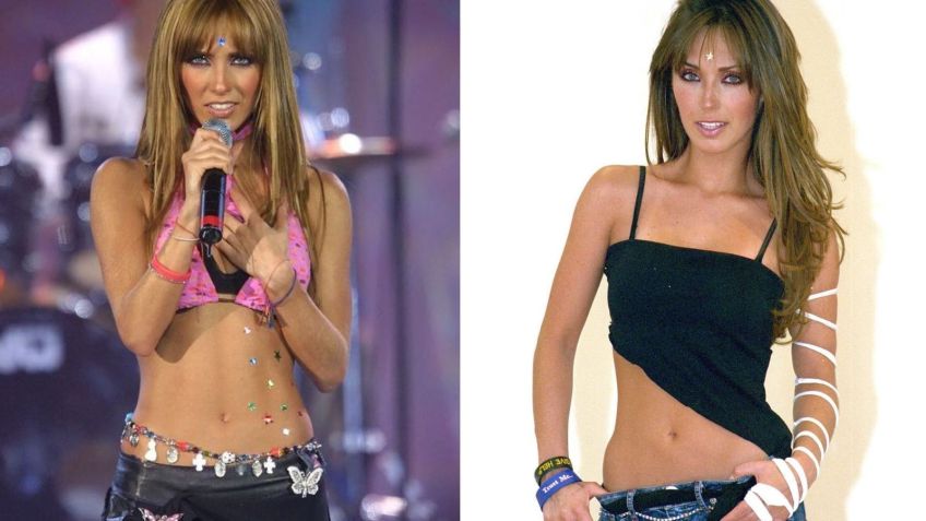 Adesivo de estrelinha na testa era marca registrada de Anahí e Mia, sua personagem/ Reprodução/Equipe RBD/Instagram