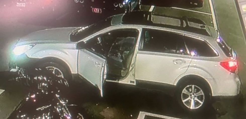 Carro que seria do atirador, segundo divulgado pela polícia / Reprodução/Gabinete do Xerife do Condado de Androscoggin