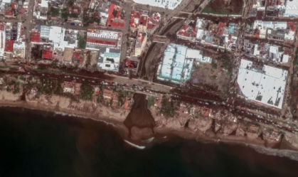 Veja antes e depois de Acapulco após furacão Otis