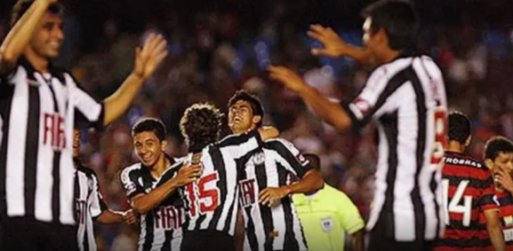 O Atlético goleou o Flamengo em 2008, em pleno Maracanã