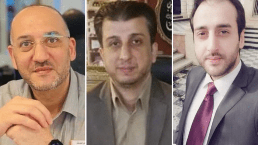Os médicos Omar Saqallah, Saed Saqallah e Ameed Saqallah estavam entre os 42 familiares mortos em 19 de outubro / Reprodução/Tariq Hamouda