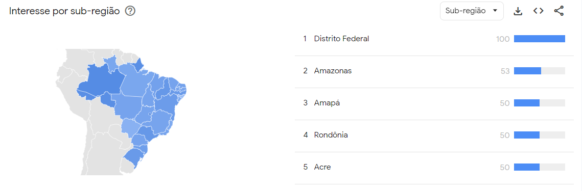 Estados que lideram as pesquisas por Geraldo Alckmin / Reprodução