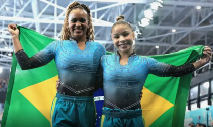 Brasileiras subiram no lugar mais alto do pódio