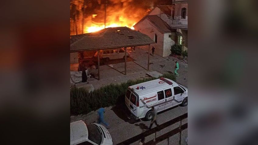 Hospital em Gaza é atacado por Israel, diz ministério palestino / Reprodução