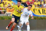 Eliminatórias: James brilha pela Colômbia, mas Uruguai busca empate no final
