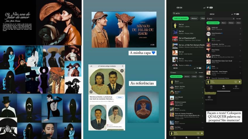 Juliette mostra inspirações e referências de projetos / Reprodução/Juliette/Instagram