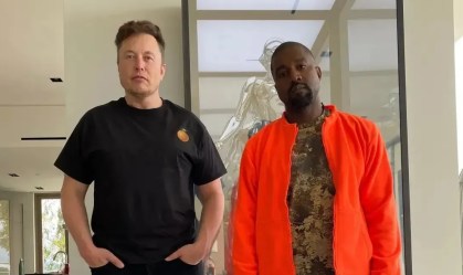 Imagem de destaque do post: Em mensagens para Elon Musk, Kanye West afirma que acidente ocasionou autismo