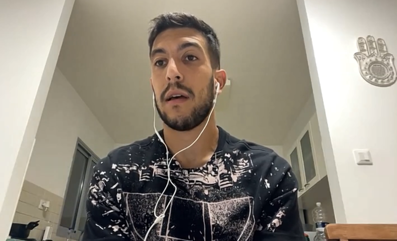 Lucas Salinas joga em Israel e concedeu entrevista exclusiva à CNN / Reprodução