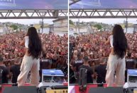 Ludmilla faz festa de Dia das Crianças com show em rua onde cresceu no Rio