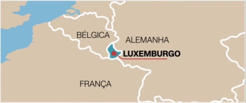 Mapa de Luxemburgo / Arte CNN