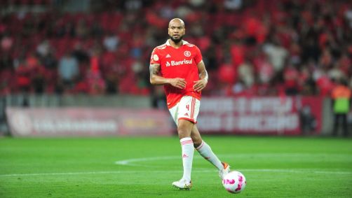 Rodrigo Moledo em partida do Internacional