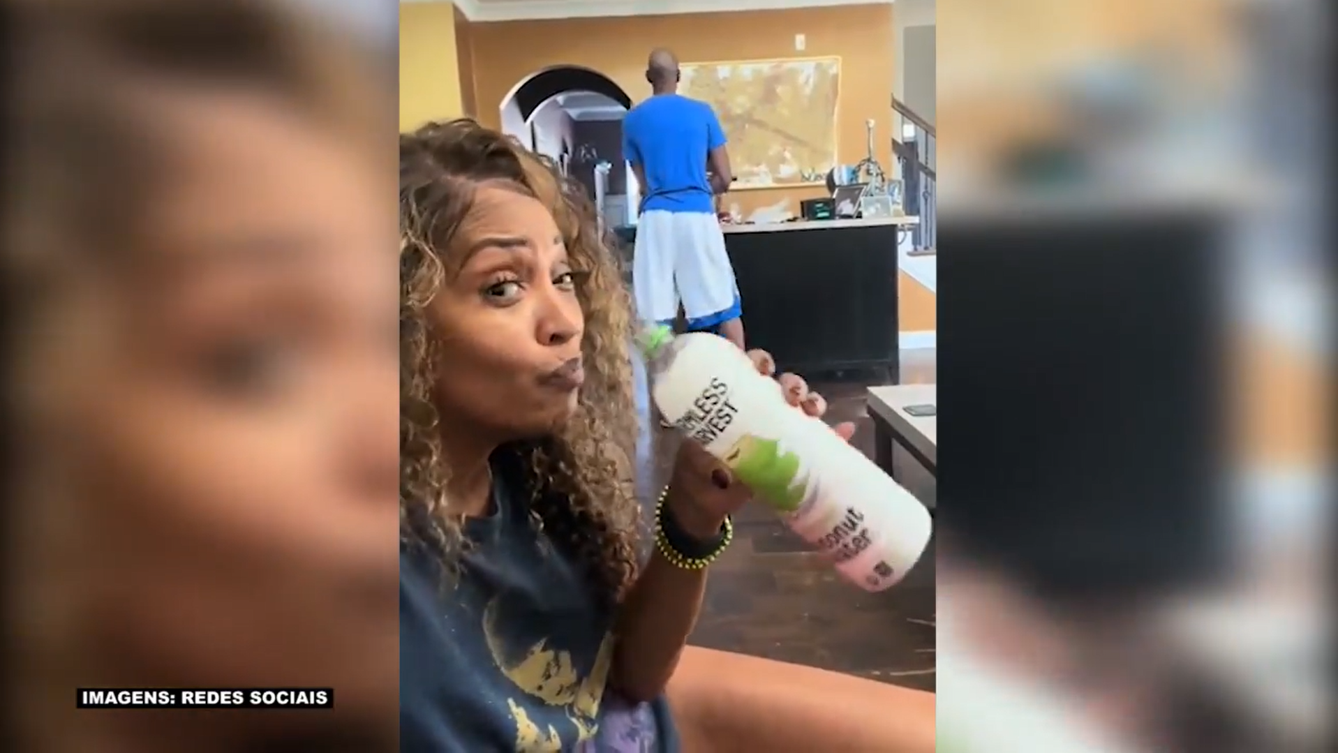 Mulher filma reação do marido, ex-jogador da NBA, ao saber que ela tem conta no OnlyFans