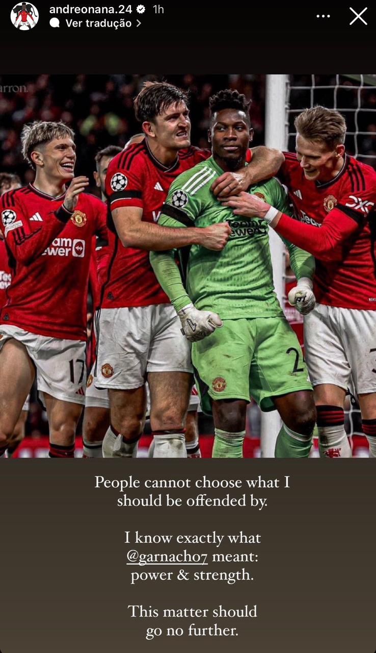 Goleiro saiu em defesa do companheiro de equipe / Reprodução/Instagram