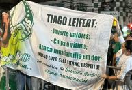 Tiago Leifert é cobrado por pais de torcedora do Palmeiras morta no entorno do Allianz