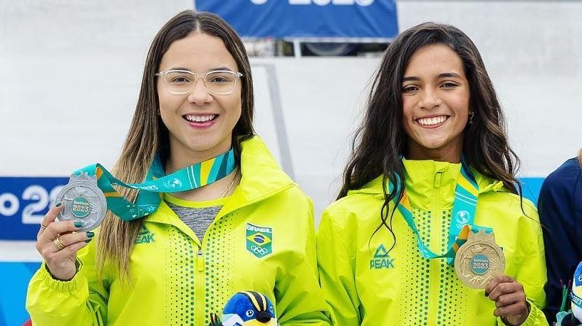 Pâmela Rosa e Rayssa Leal