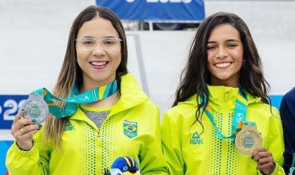 Pâmela Rosa e Rayssa Leal