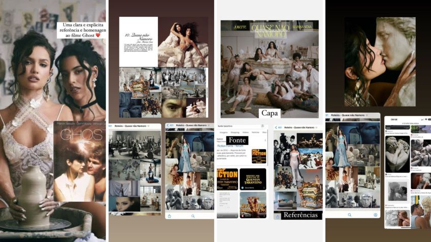Juliette mostra inspirações e referências de projetos / Reprodução/Juliette/Instagram