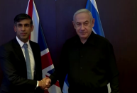 Netanyahu diz que guerra de Israel contra Hamas será longa e agradece apoio do Reino Unido