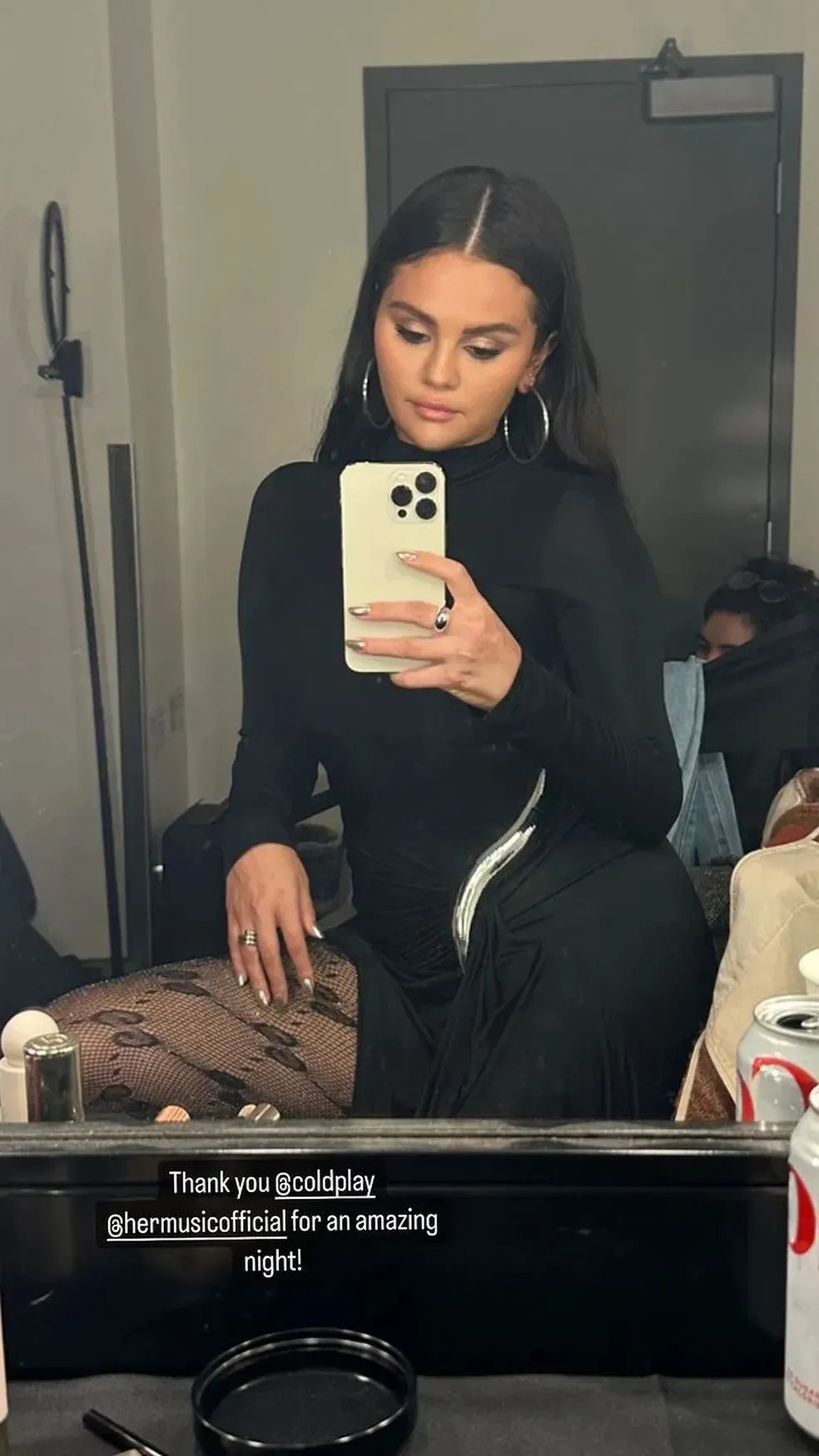 Selena Gomez agradece Coldplay pelo show / Reprodução/Instagram