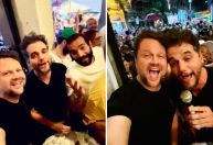 Samba com Selton Mello, Wagner Moura e Humberto Carrão mexe com as redes