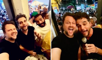 Samba com Selton Mello, Wagner Moura e Humberto Carrão mexe com as redes